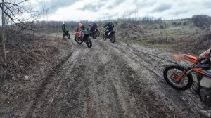 Алексин-Кольцовские пещеры на эндуро