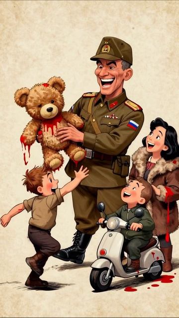 Счастливое детство в тени ужаса #жизнь #ужас #детство