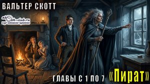 Вальтер Скотт "Пират" главы с 1 по 7