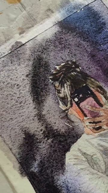 🌹 Меня зовут Алина и я художница акварелист

Подготовка к серии, эскиз