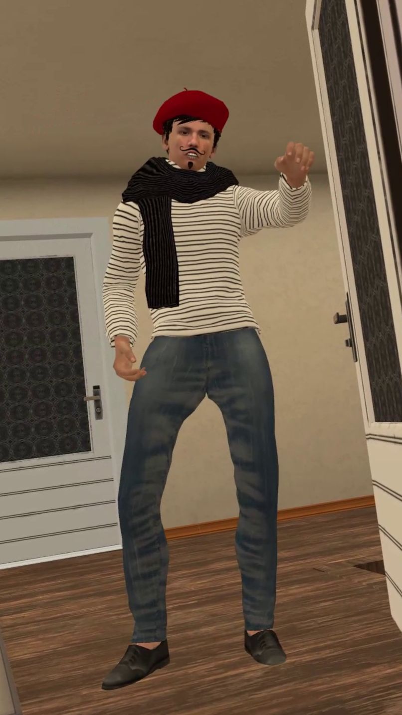 Холи Баам в Образе Француза с Котом Серегой Поймал Скулбоя! Блогер Пел Песню про Чупар Чупс!