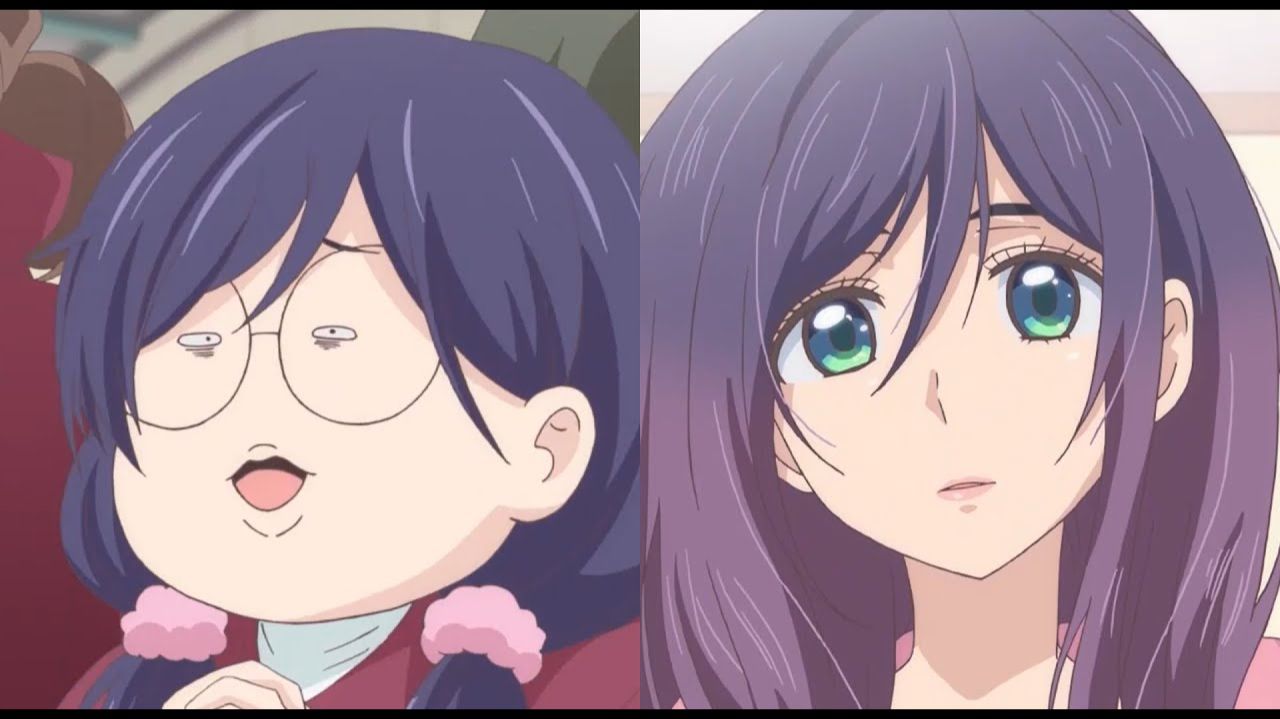 Похудела и стала красавицей школы #аниме