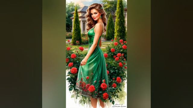 XakeR - Девушка с зелёными глазами . Видеомонтаж Елена Мельникова.