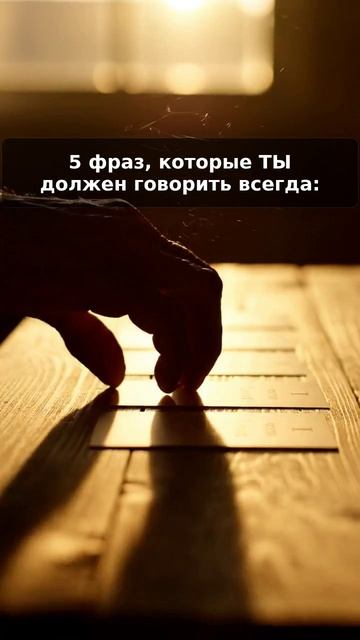 Начни с этих фраз: