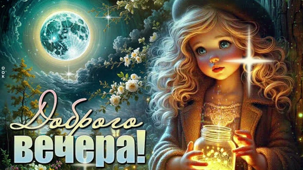 Доброго вечера! Самая лучшая музыкальная открытка.