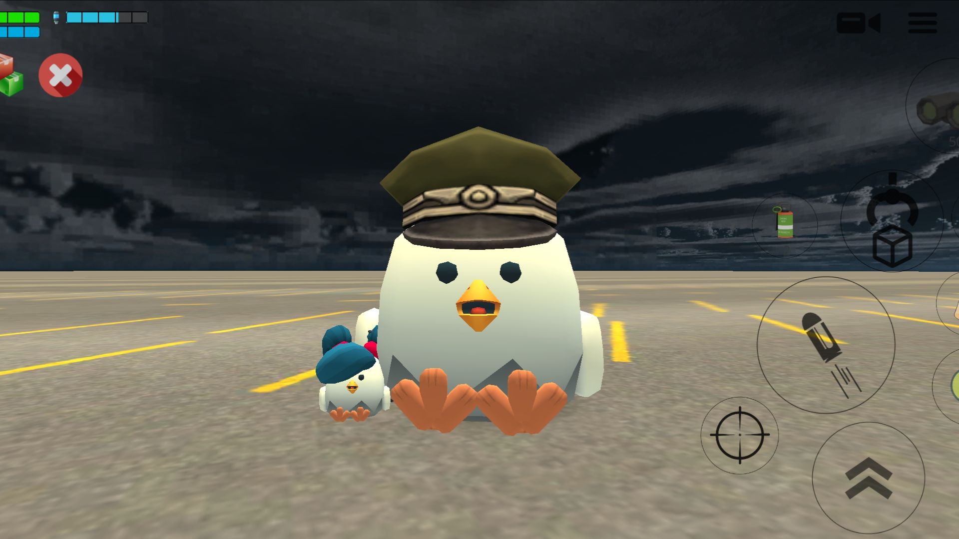 Подкинули цыплят  в чикенган