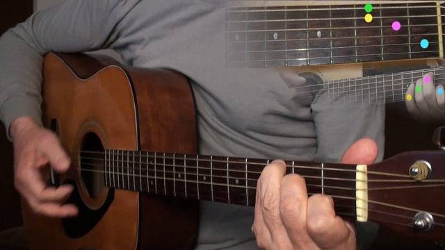 Как играть на гитаре песню - «Дует ветер» Михаила Бублика