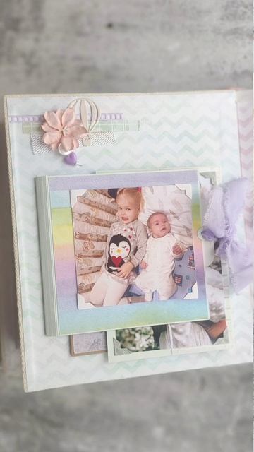 Пудровый фотоальбом для девочки🩷