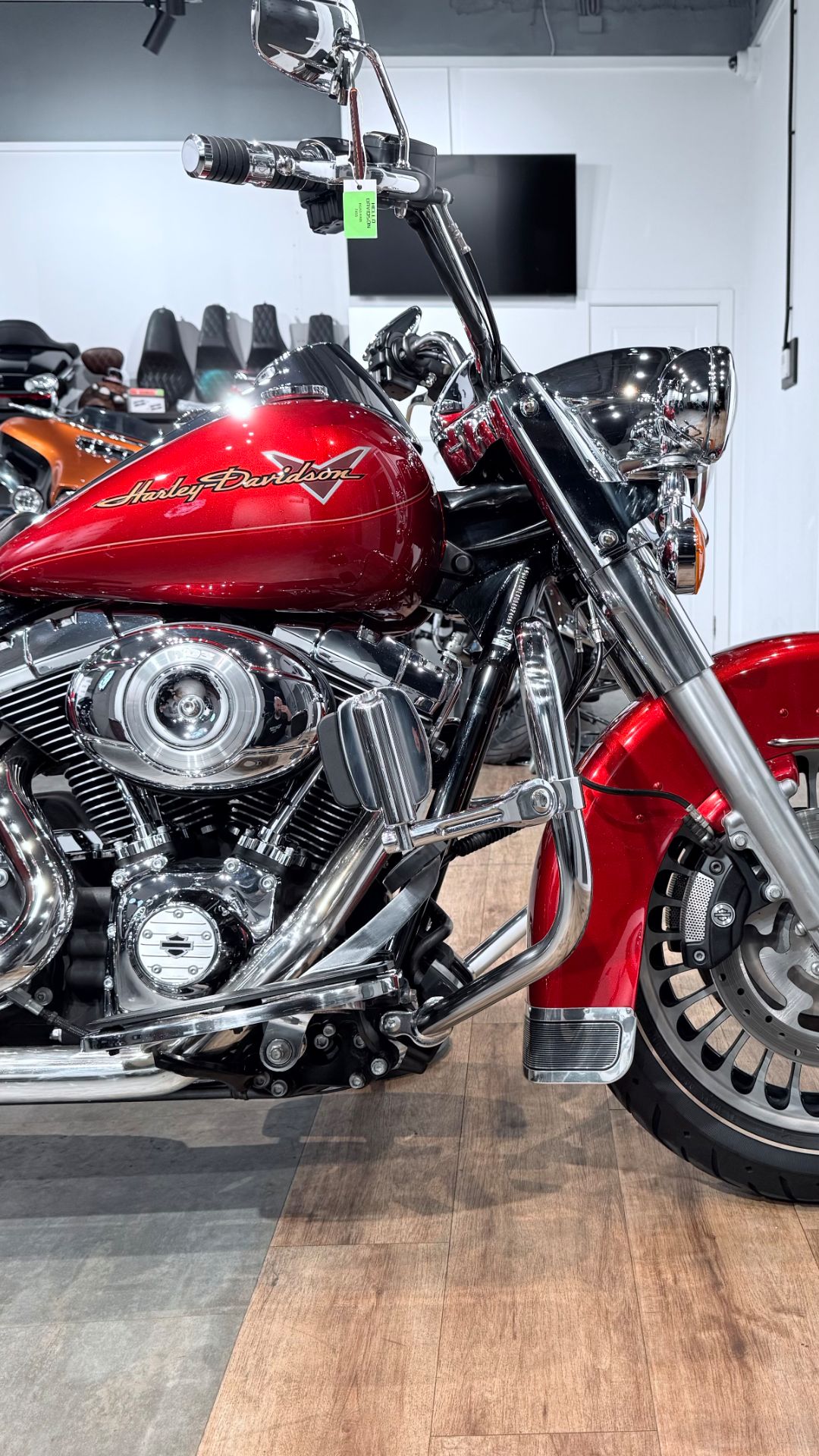 2013 HD Road King 103 ABS Red Pearl 18K (VIN *5HD*7455)