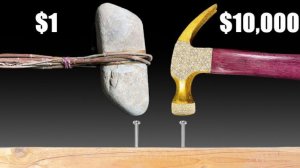 Молоток за 1$ против молотка за 10000$.