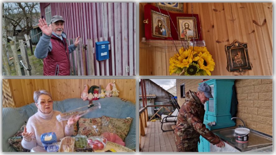 ПРОГУЛЯЛИСЬ ПО РЫНКУ, ЗАМЕРЗЛИ. КУПИЛА САЖЕНЦЫ, ДОМА ПОСМОТРИМ.