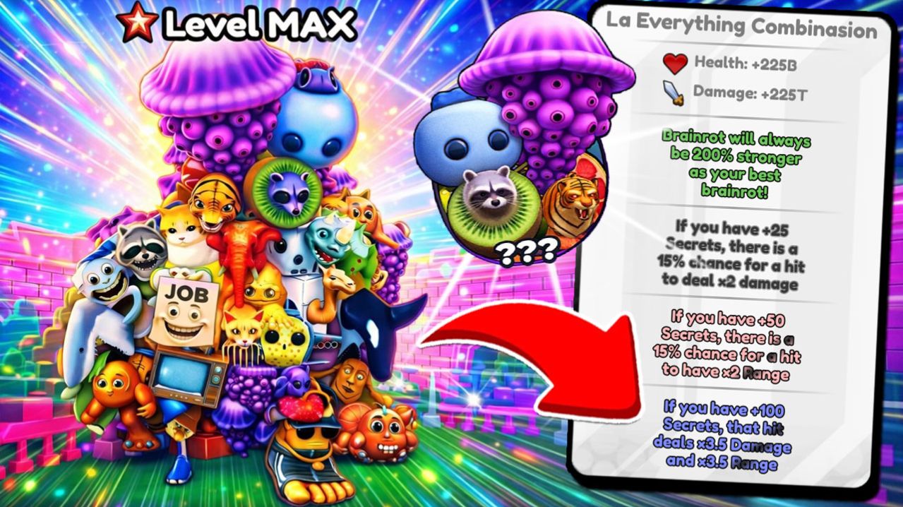 САМЫЙ СИЛЬНЫЙ БОЖЕСТВЕННЫЙ La Everything Combinasion в ЭВОЛЮЦИИ БРЕЙНРОТ! ROBLOX Brainrot Evolution