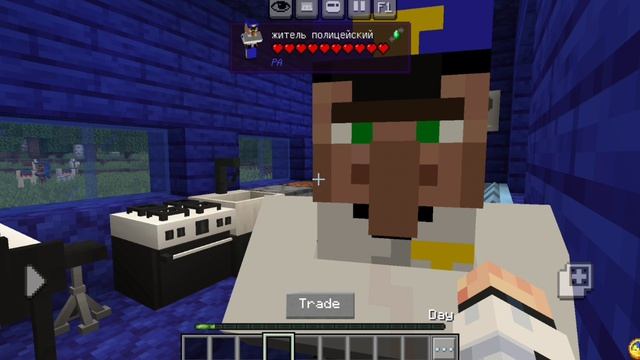 ЧТО ДЕЛАЕТ ДОМ ЖИТЕЛЯ ПОЛИЦЕЙСКОГО В ДЕРЕВНЕ ЖИТЕЛЕЙ №13 В МАЙНКРАФТ