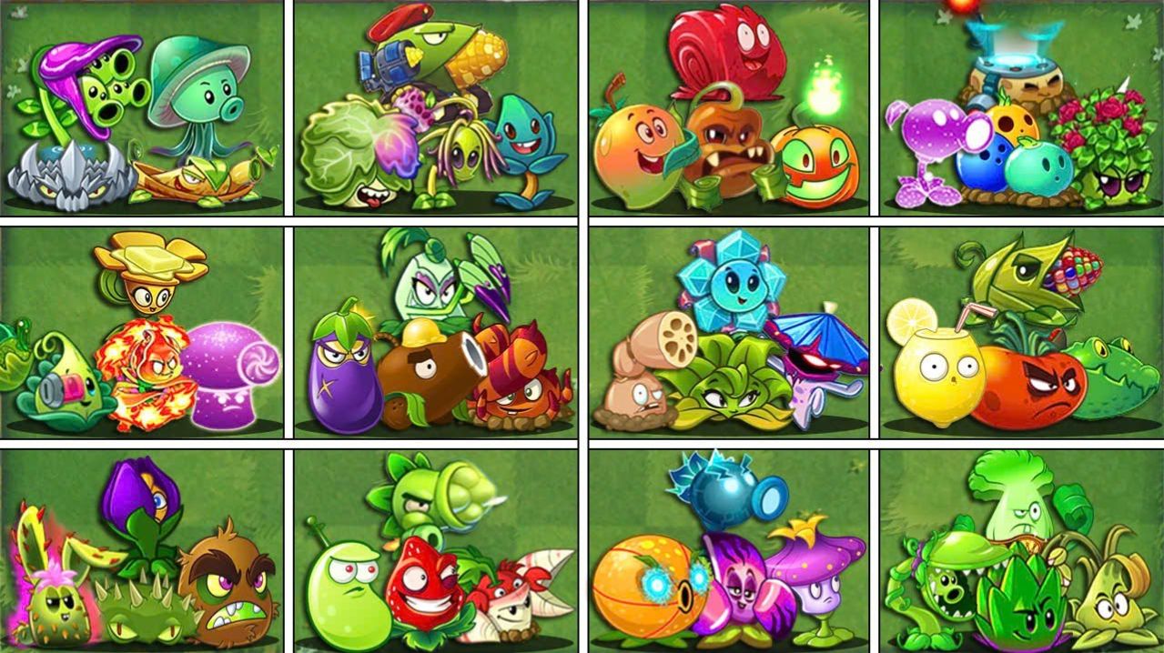 Зомби против растений Plants Vs Zombies ПвЗ Растения против Зомби-2 PvZ Fusion Битва прохождение