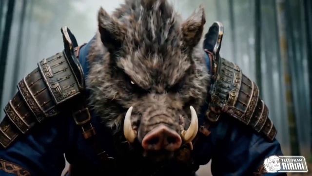 МАСТЕР МЯГКИЕ ЛАПКИ: ПУТЬ ВОИНА короткометражка, исторический, приключения семейный нейросеть