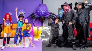 КРор Охотницы на Демонов учатся работать в команде и танцуют вместе