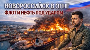 Масштабная атака дронов на Новороссийск и российский флот: разрушения и провал ПВО
