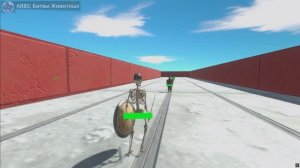 АРБС: СМОГУТ ЛИ ЮНИТЫ СО 100 ХП ПРОЙТИ ВСЮ ПОЛОСУ ЖИВОТНЫХ И ВОЙСК? 🛡️💪🦁⚔️💀