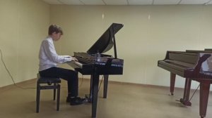 Денисов Ярослав, ДШИ им. В.И. Косолапова, Ф. Бургмюллер - "Этюд" соч.109/16 ми-бемоль мажор