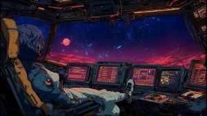 Solitary Flight ｜ Cyberpunk Space Transmission
