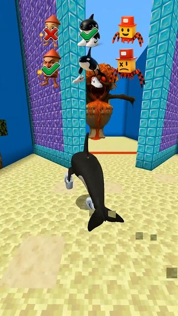 Итальянская гниль мозга против закрывающейся двери 😱 #minecraft #brainrot