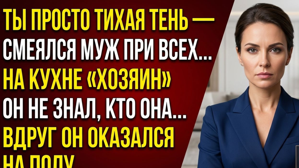 Жена терпела мужа до последнего а потом изменилась все без крика и слёз