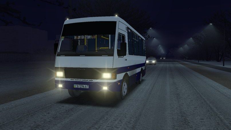 Дьявольский автобус БАЗ Эталон Omsi 2 [Игровой Канал DylanGame]