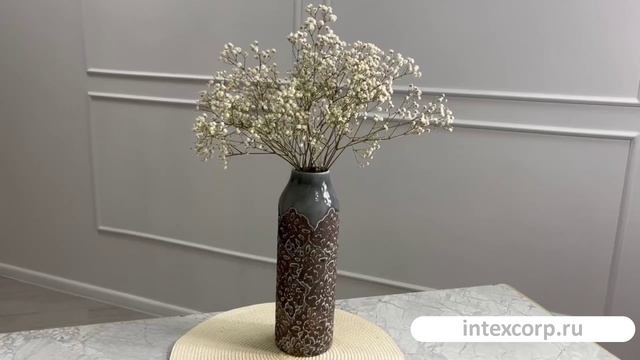 Декоративная ваза САПФО БРАНЧ, керамика, 30 см, 650023-2