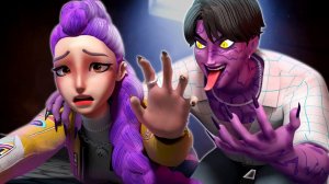 Хантрикс — БОЛЬШОЙ ФАН SAJA BOYS?! СПАСИТЕ Хантрикс ｜ KPop Demon Hunters