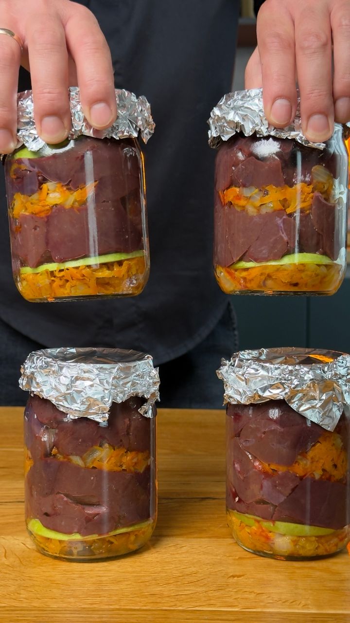 Как вкусно приготовить говяжью печень в банке