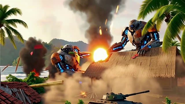 ЭКШЕН ЭПОХА!!!!! 🤖