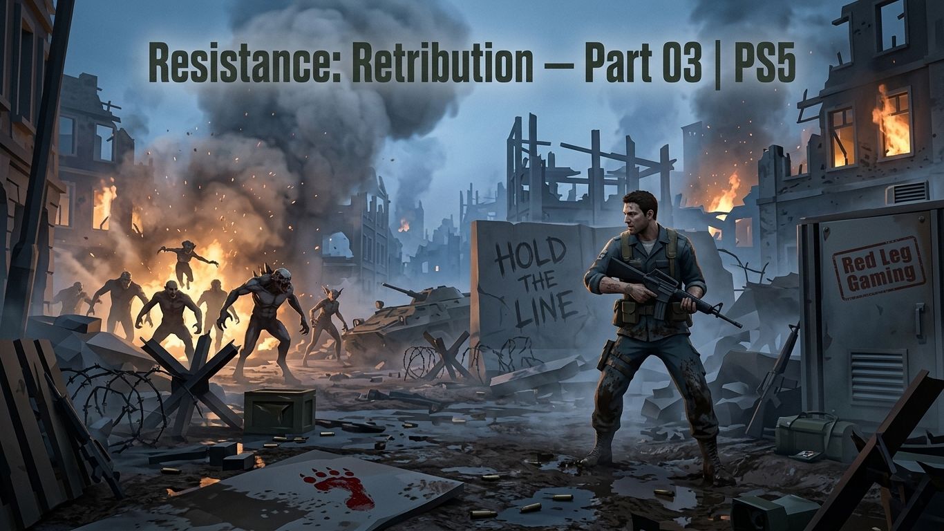 Resistance: Retribution — Part 03 | Сквозь хаос | PS5