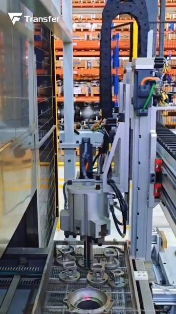 3D Vision-Guided Valve Pick-and-Palce  #3dvision #machinevision #robot #automation #transfer3d