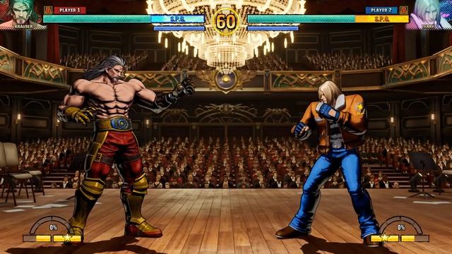 Fatal Fury: City Of The Wolves - Official Wolfgang Krauser Vs Terry Bogard Match Gameplay