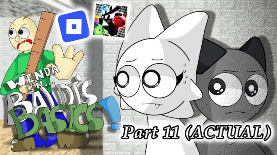 Wenda In Baldis Basics! (part 11)