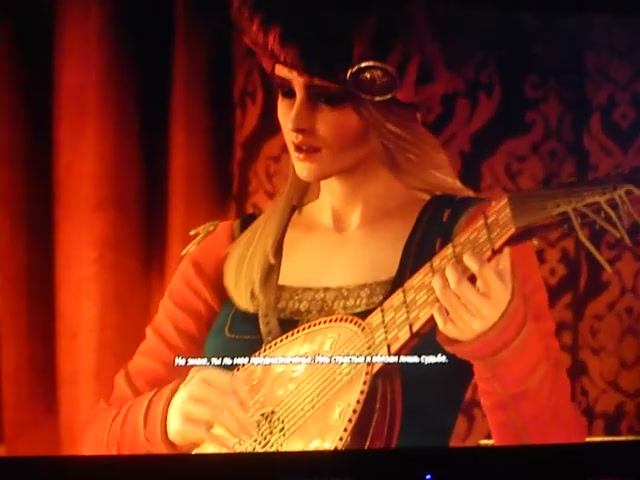 Присцылла и её песня. На сцене