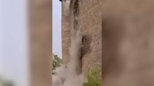 В Черновицкой области Украины обрушилась часть стены Хотинской крепости