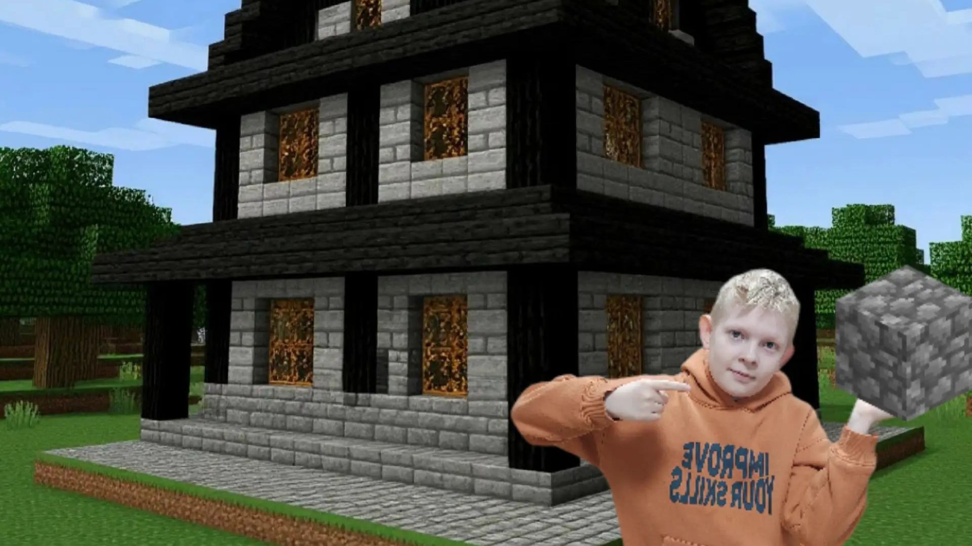 Майнкрафт: в поисках деревни