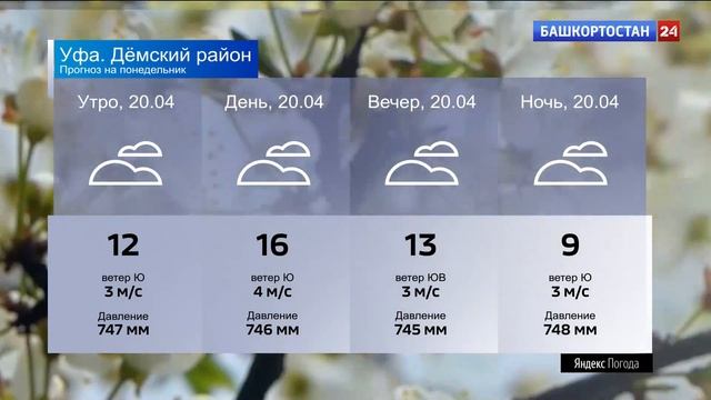 Уход на профилактику (Башкортостан 24 HD (Уфа), 20.04.2026)