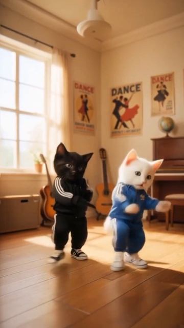 Kling Motion Control - уже в SYNTX #ai #cats #aicat #cat #catcute #cutecat #dancingcat