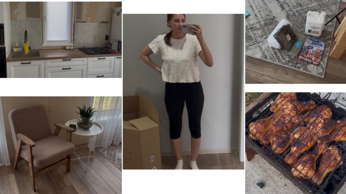 Создаем уют в доме🏡 ремонт на кухне/ новое кресло/  открыли сезон шашлыка🔥