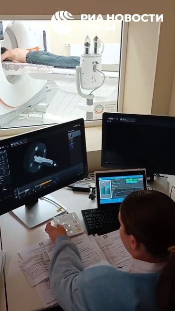 В крымском онкодиспансере появился уникальный томограф.