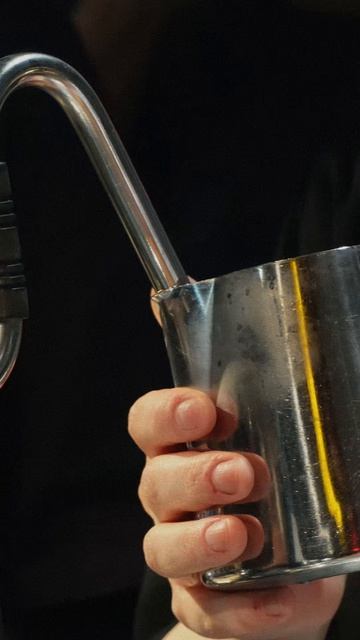 Малиновый латте