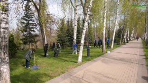 Городская Дума Самары организовала субботник в Струковском саду