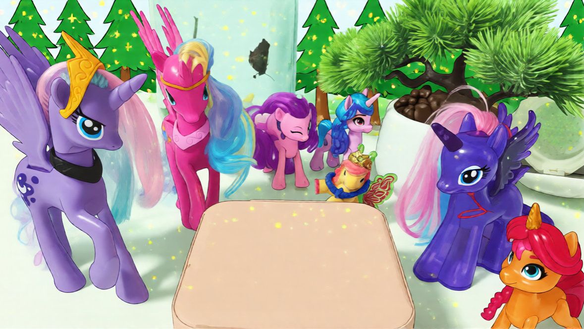 MyLittlePony. Пони в парке