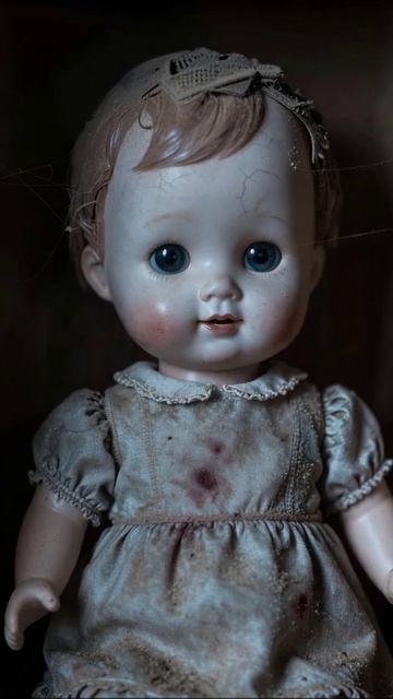 Загадочная кукла из прошлого #хоррор #куклы #мистика