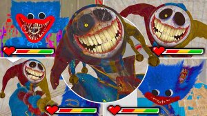 Poppy Playtime:главы 1–5  - Все сцены с Прототипом и Хагги Вагги с полоской здоровья