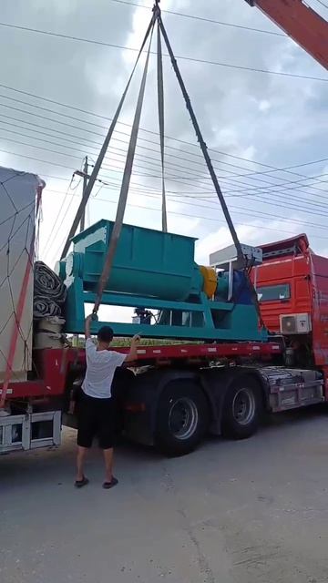 Смеситель жевательной смеси с объемом загрузки 1500 литров