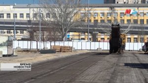 В Волгограде продолжают активное благоустройство общественных территорий