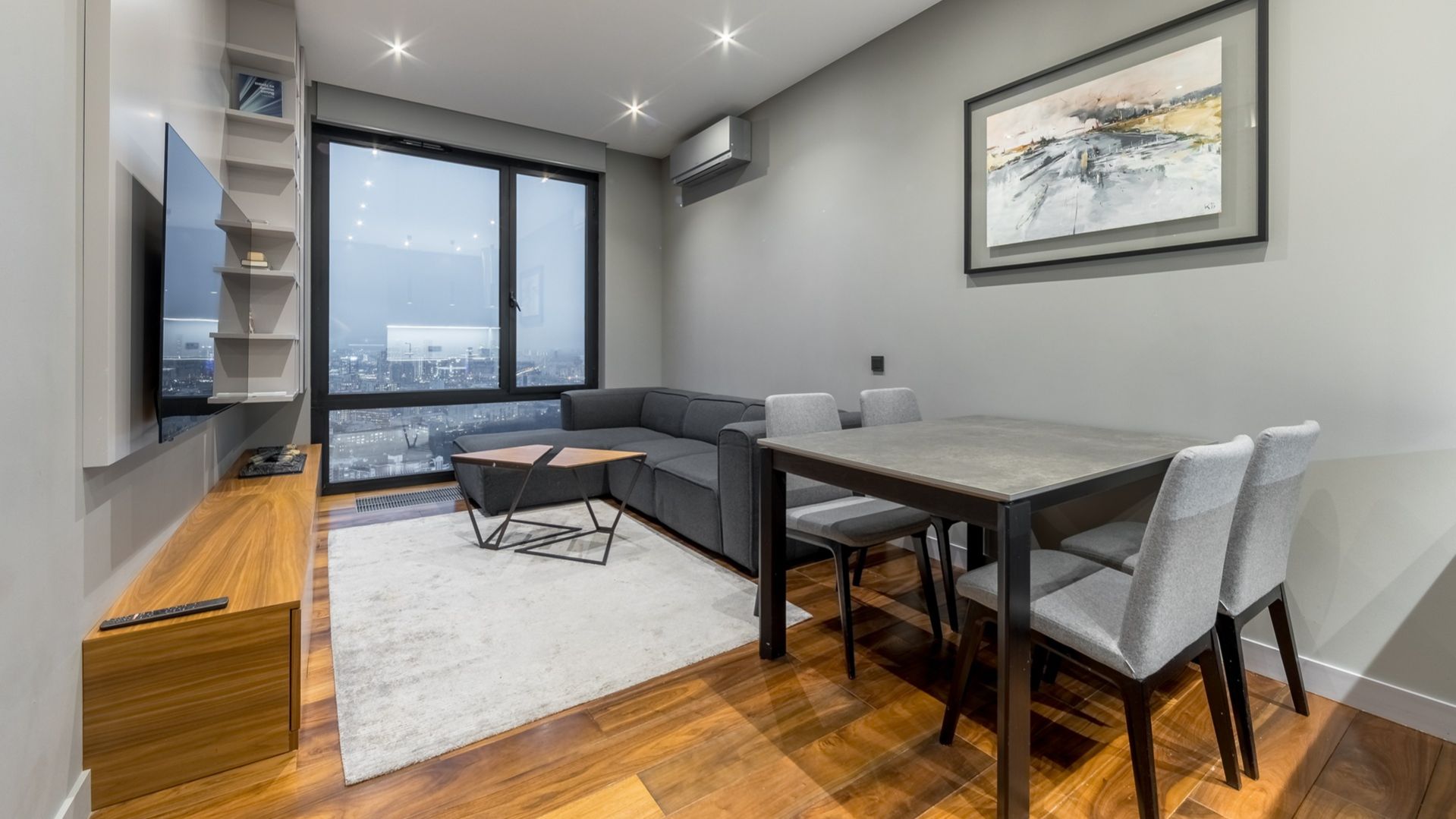 Квартира с потрясающими видами на Москва Сити! Аренда 3-комнатной квартиры, 88 м² (ID 44591)